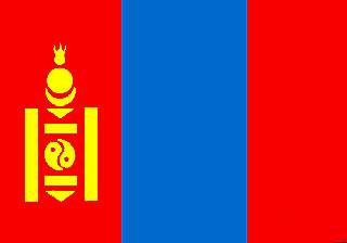 蒙古国旗国徽图片